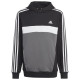 Adidas Παιδικό φούτερ Tiberio 3-Stripes Colorblock Fleece Hoodie